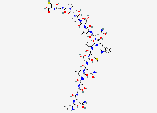 2D chemical structure of Leptin
