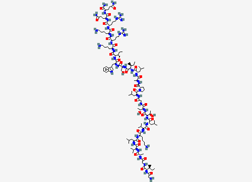 2D chemical structure of Melittin