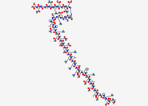 2D chemical structure of Thymosin Beta-4