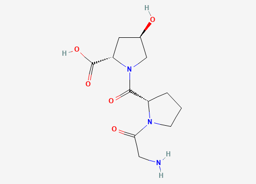 2D chemical structure of Tripeptide-29